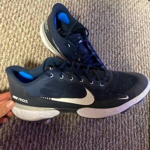 Nike React Cleats. Never worn. Men’s size 13